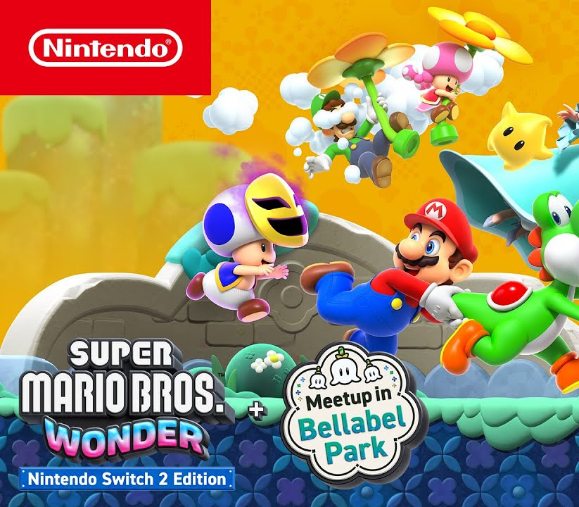 Super Mario Bros. Wonder + Meetup in Bellabel Park EU Nintendo Switch 2 Ключ