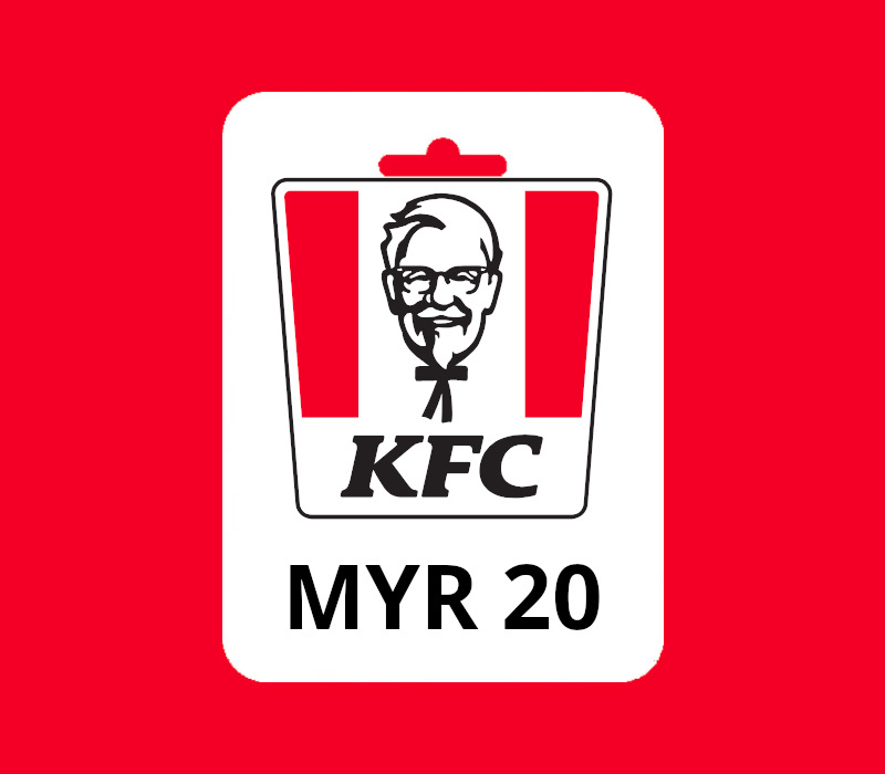 KFC MYR 20 Подарочная карта MY