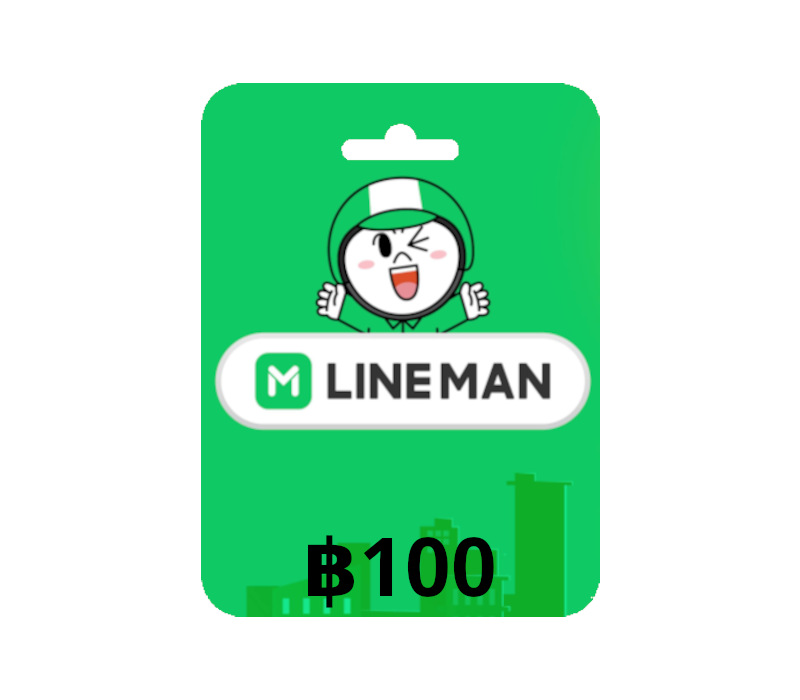 Line Man Delivery THB 100 Подарочная карта TH