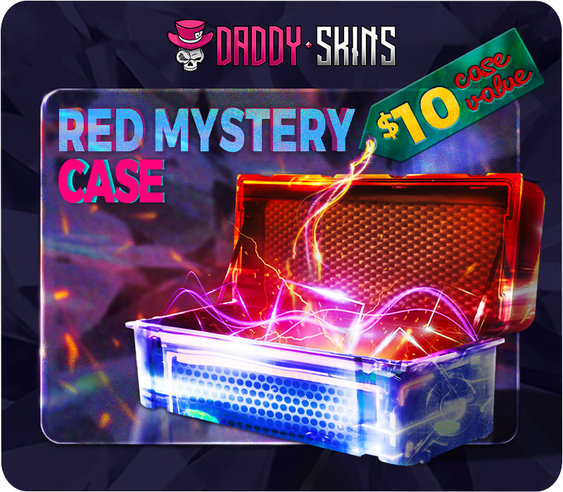 DaddySkins Red Mystery Case