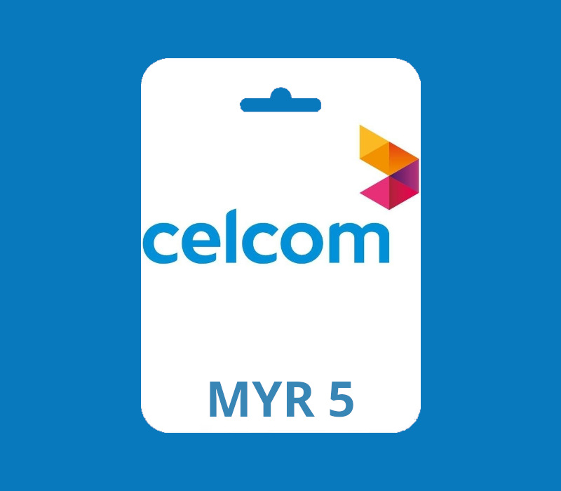 Celcom MYR 5 Подарочная карта MY