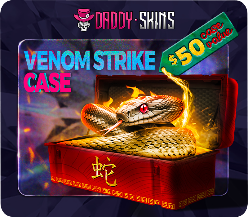 DaddySkins Venom Strike Case