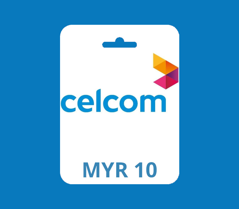 Celcom MYR 10 Подарочная карта MY
