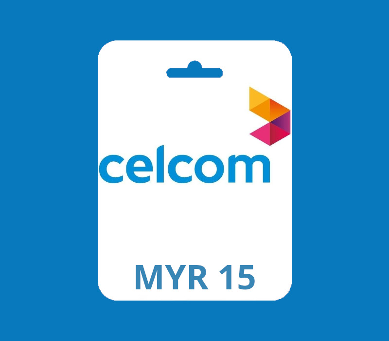 Celcom MYR 15 Подарочная карта MY