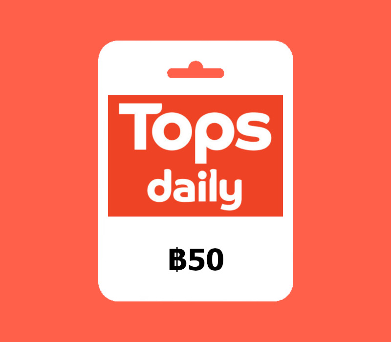 Tops Daily THB 50 Подарочная карта TH