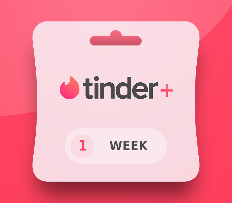Tinder Plus - 1 Week Subscription Key AE