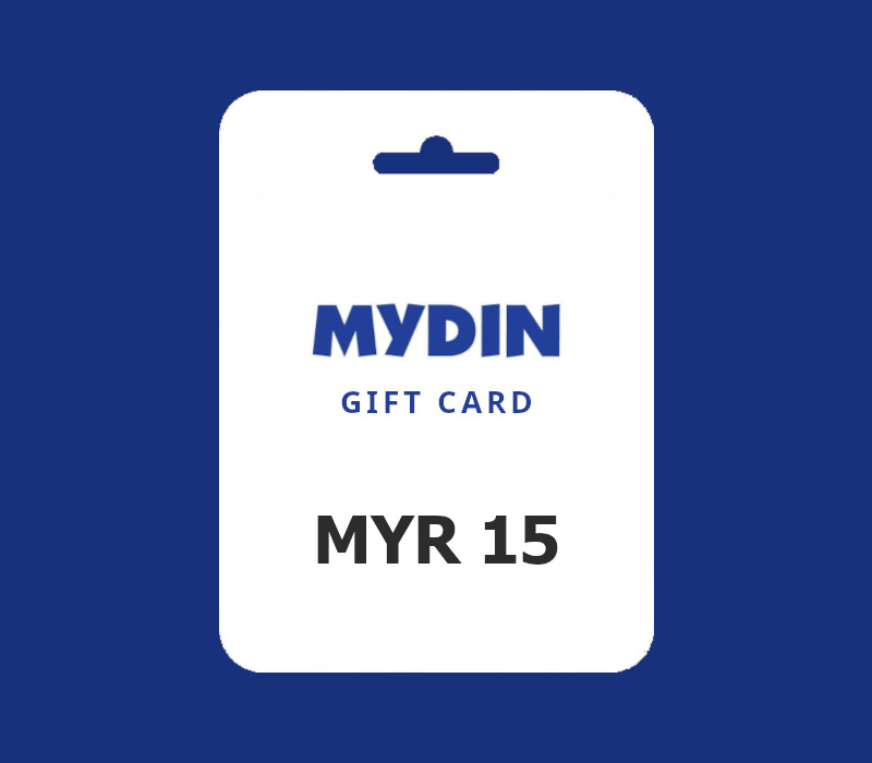 Mydin MYR 15 Подарочная карта MY