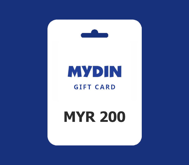 Mydin MYR 200 Подарочная карта MY