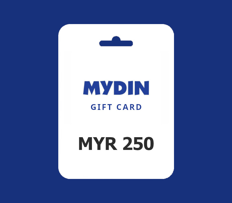 Mydin MYR 250 Подарочная карта MY