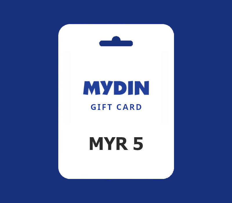 Mydin MYR 5 Подарочная карта MY