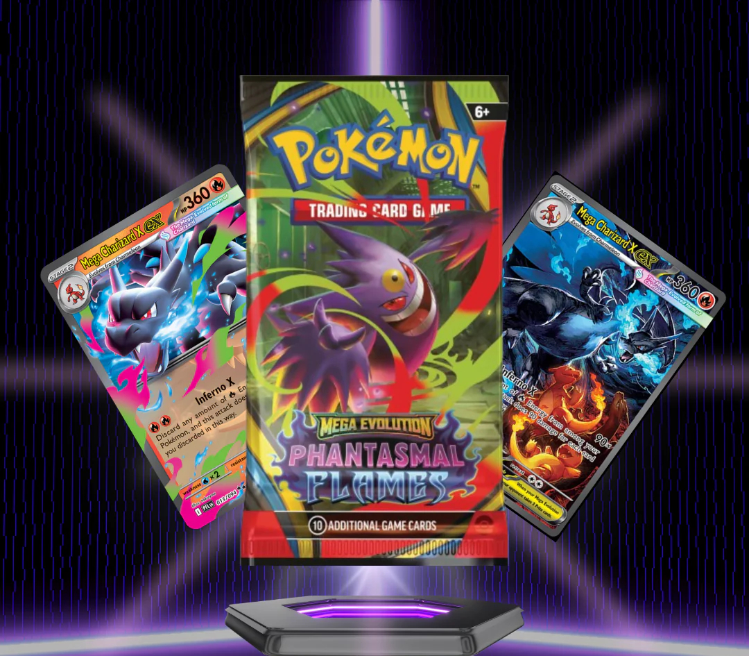 Pokémon TCG Live - Phantasmal Flames Бустер-набор Ключ