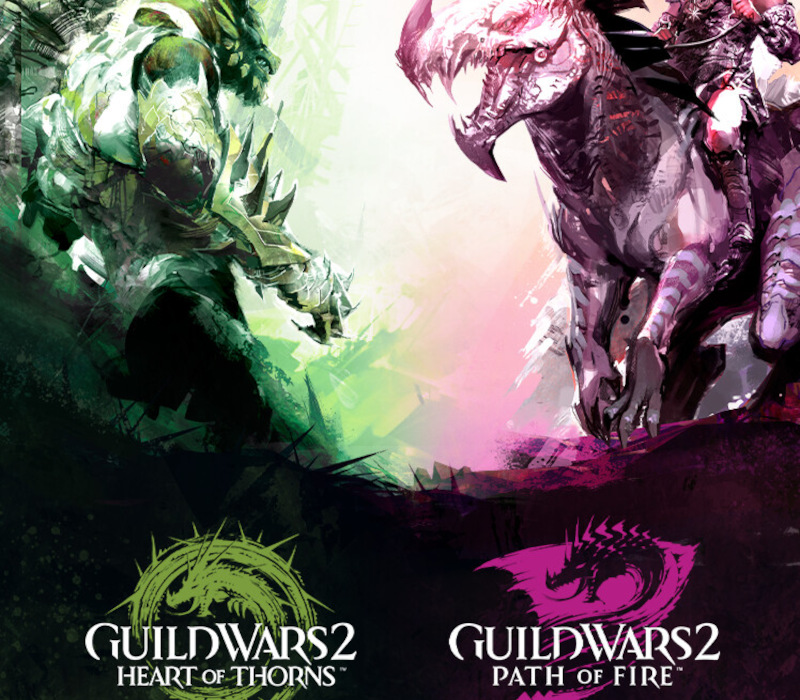 Guild Wars 2: Heart of Thorns & Path of Fire DLC PC Steam Ключ