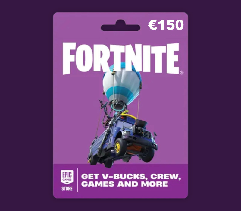 Fortnite EUR 150 PC Epic Games Подарочная карта FR