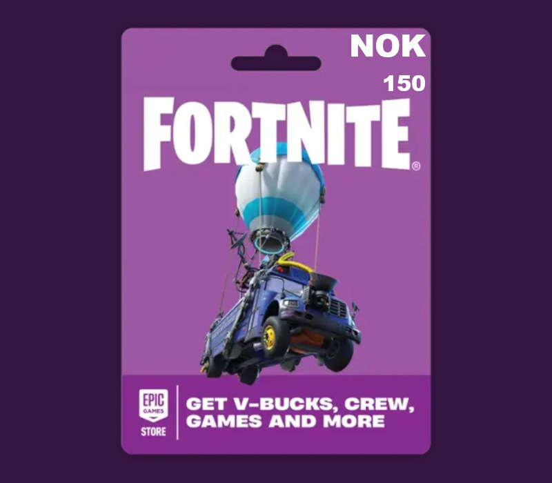Fortnite NOK 150 PC Epic Games Подарочная карта NO
