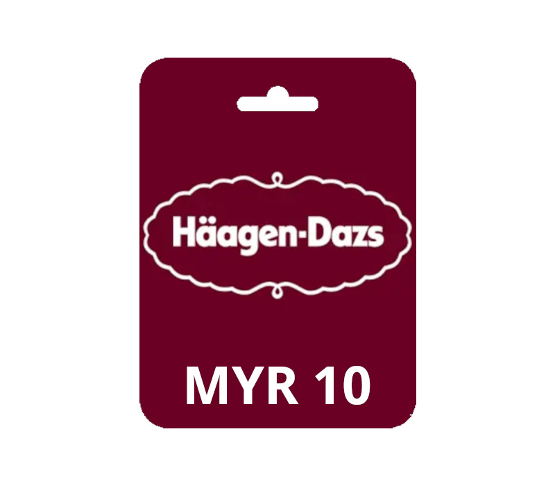 Haagen-Dazs MYR 10 Подарочная карта MY