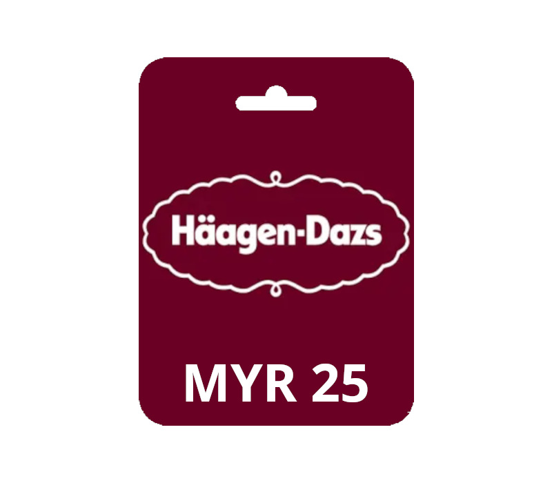 Haagen-Dazs MYR 25 Подарочная карта MY