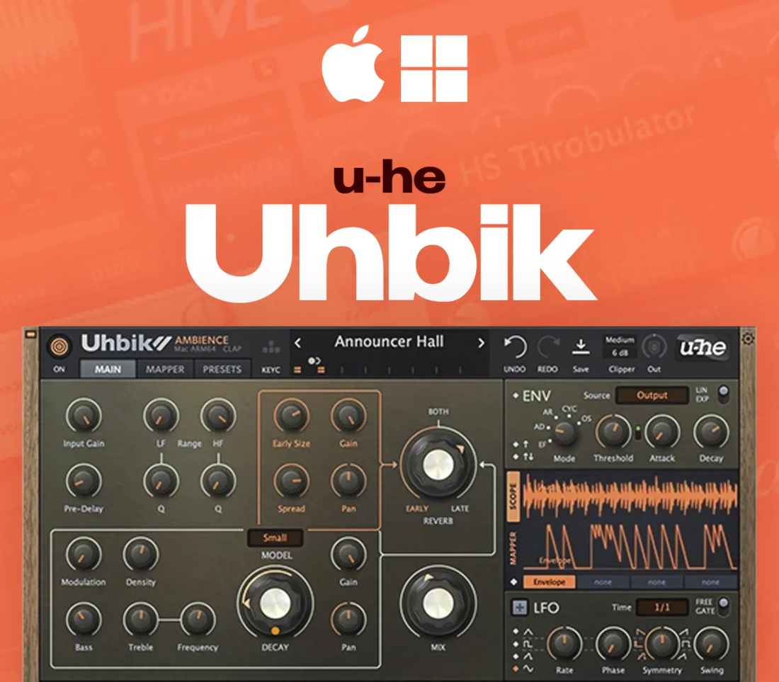 u-he Uhbik 2 PC/MAC Ключ