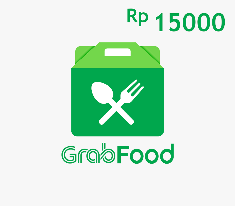 Grab Food IDR 15000 Подарочная карта ID
