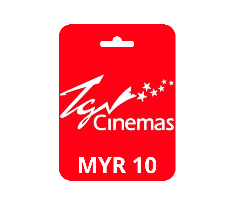 TGV Cinemas MYR 10 Подарочная карта MY