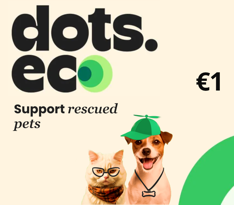 Dots.eco - Support Rescued Pets EUR 1 Подарочная карта NL