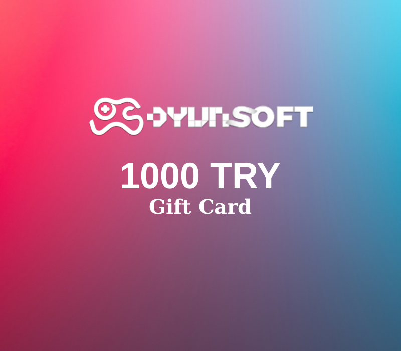 Oyunsoft 1000 TRY Подарочная карта TR