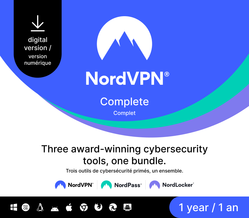 NordVPN Complete CA Ключ (1 Year / 10 Devices)