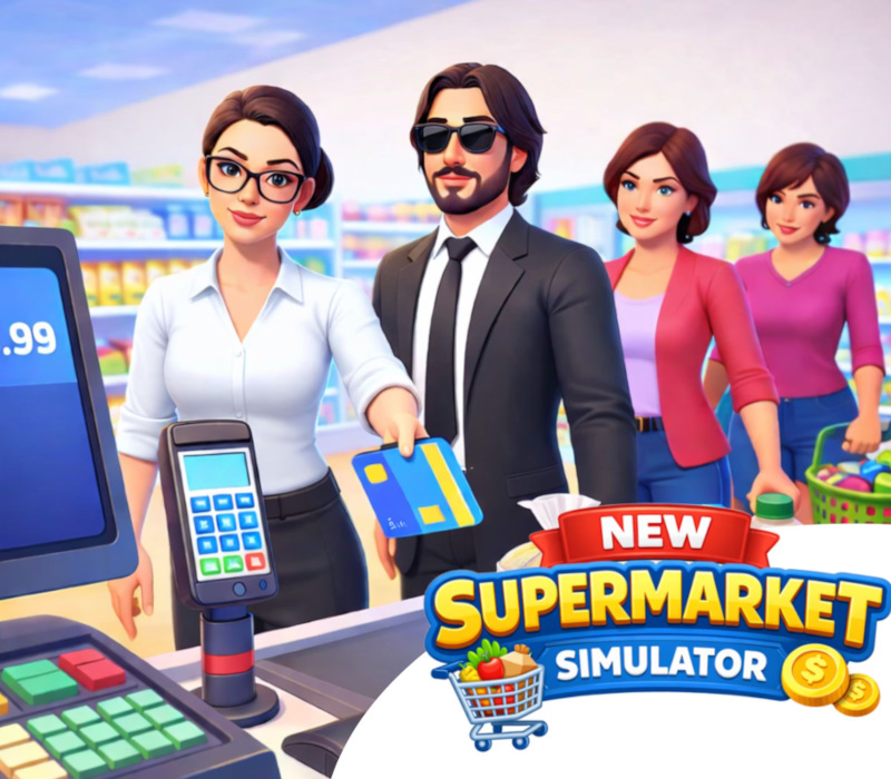 New Supermarket Simulator PS4 Аккаунт