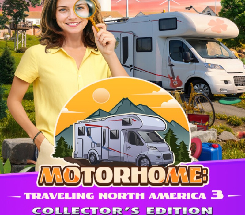 Motorhome: Traveling North America 3 Коллекционное издание PC Steam Ключ