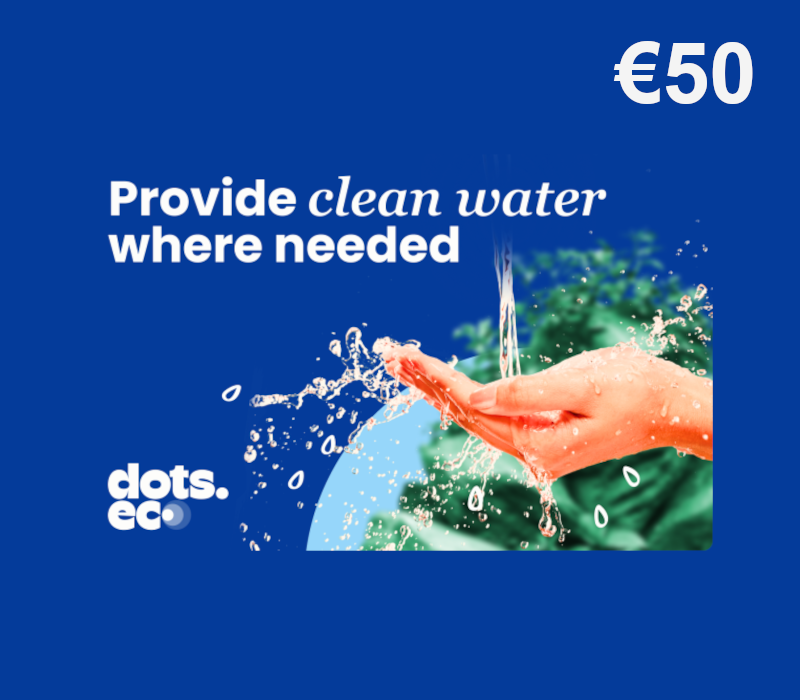 Dots.eco - Provide Clean Water Where Needed EUR 50 Подарочная карта LV