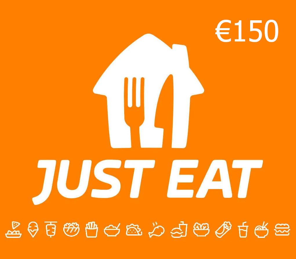 Just Eat EUR 150 Подарочная карта LU