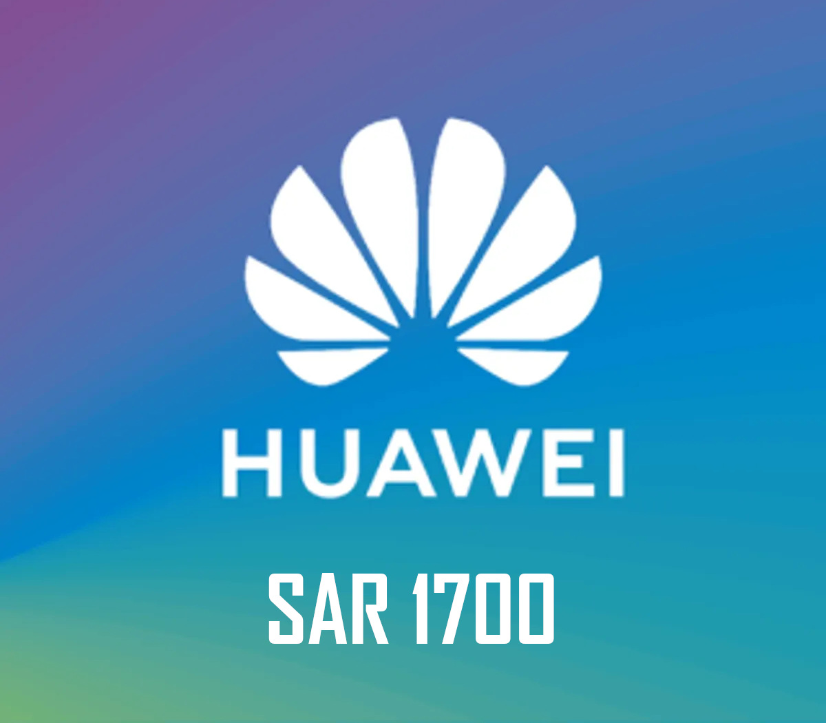 Huawei AppGallery SAR 1700 Подарочная карта SA