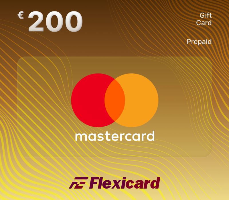 MasterCard Prepaid (Flexicard) 200 EUR Подарочная карта