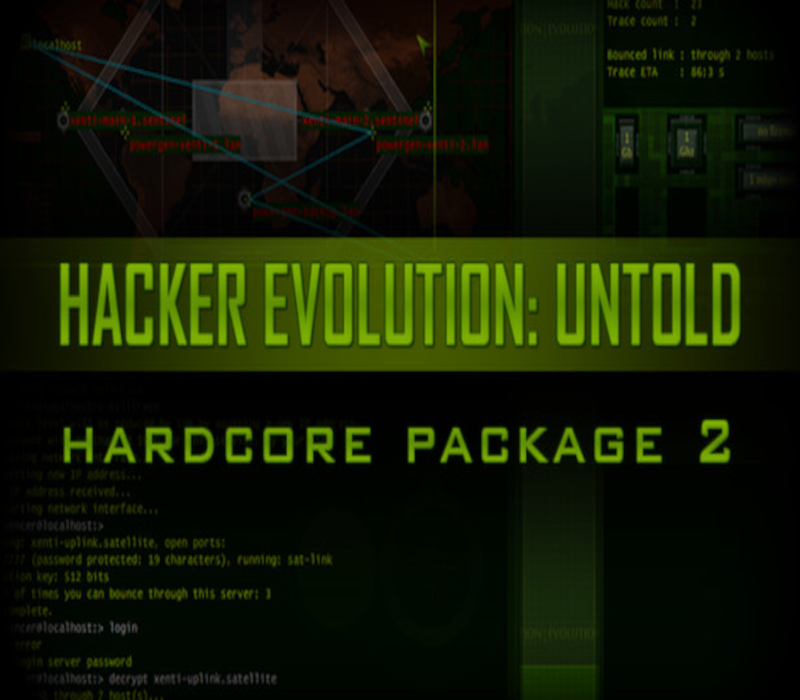 Hacker Evolution: Untold - Hardcore Package Part 2 DLC PC Steam Ключ