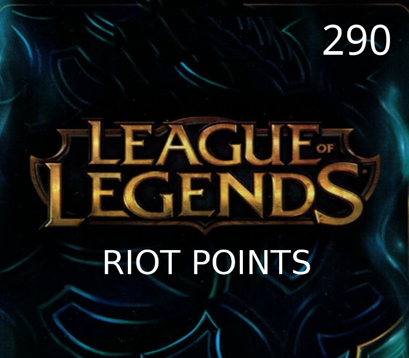 League of Legends 290 RP Предоплаченная карта EU