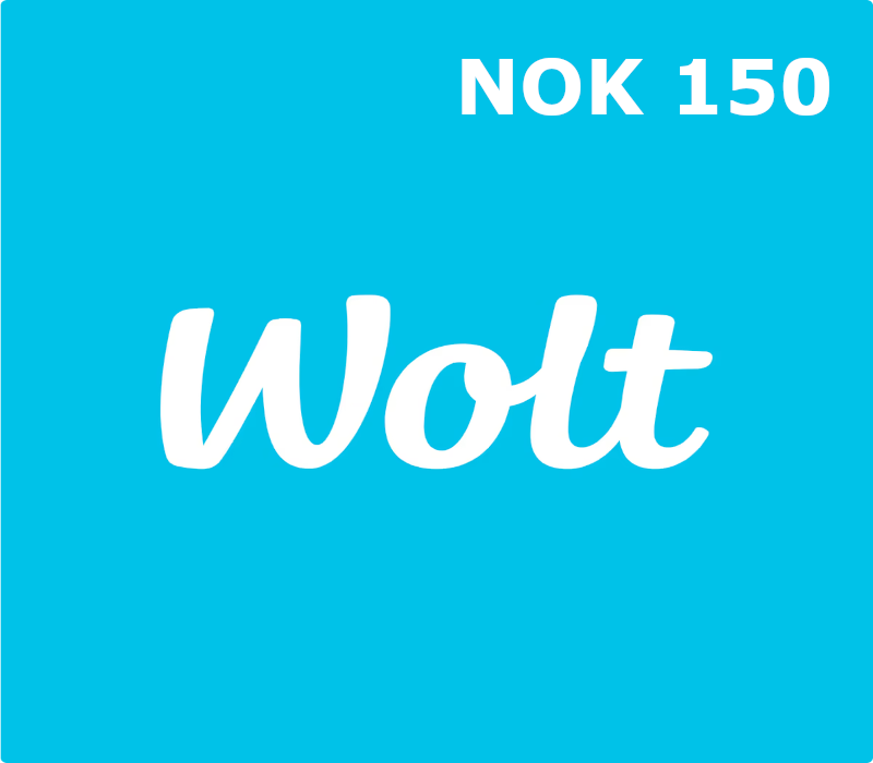 Wolt NOK 150 Подарочная карта NO
