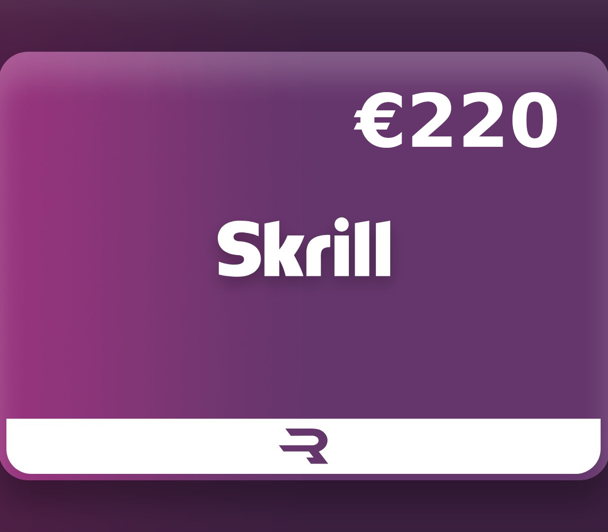 Rewarble Skrill EUR 220 Подарочная карта