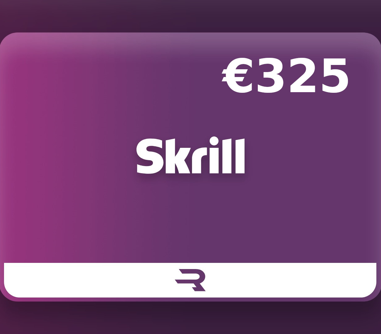Rewarble Skrill EUR 325 Подарочная карта