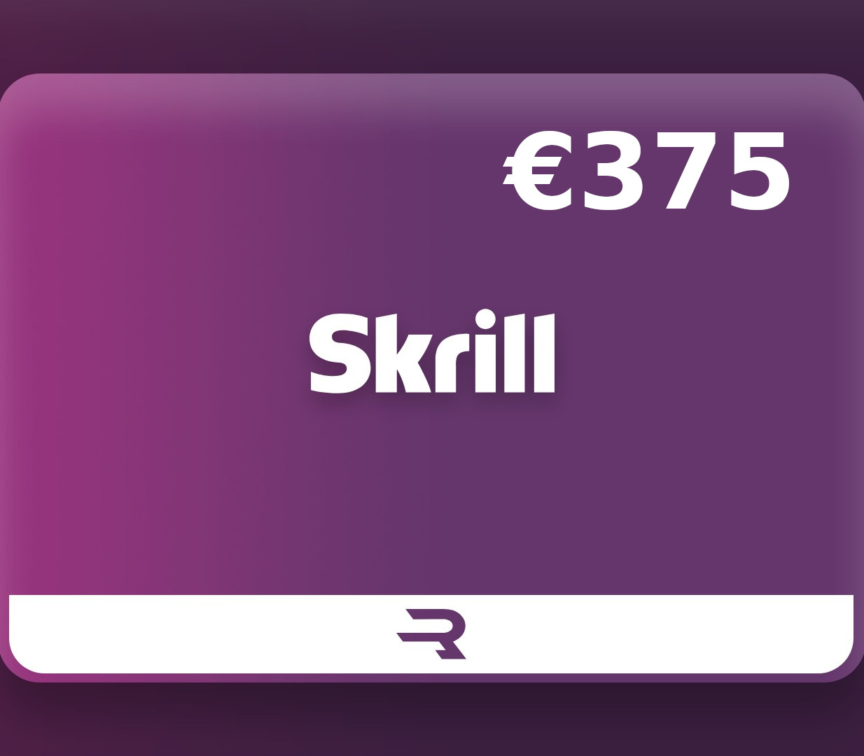 Rewarble Skrill EUR 375 Подарочная карта