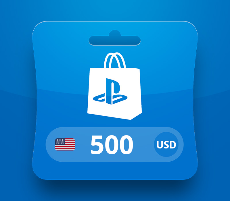 PlayStation Network Карта USD 500 Подарочная карта US