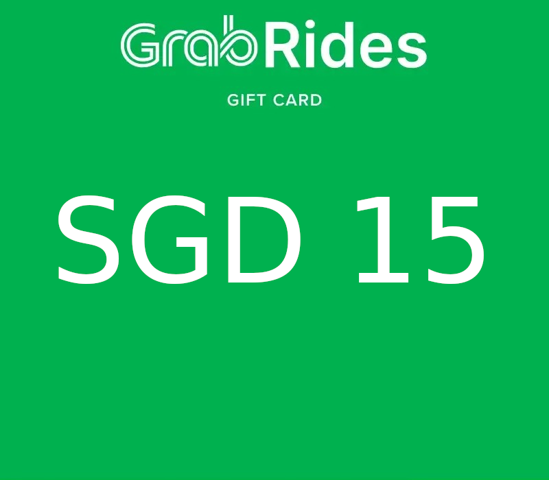 Grab Rides SGD 15 Подарочная карта SG