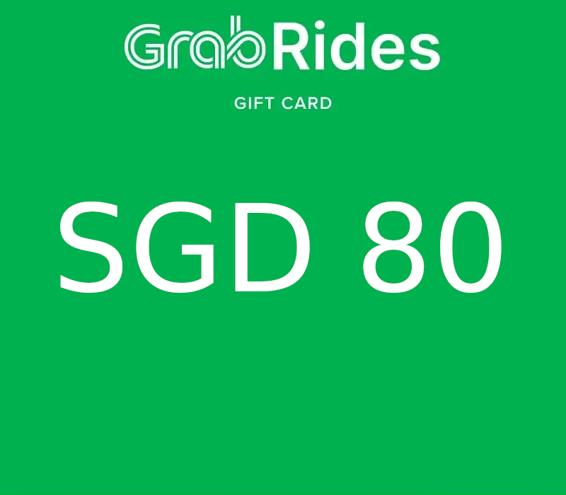 Grab Rides SGD 80 Подарочная карта SG
