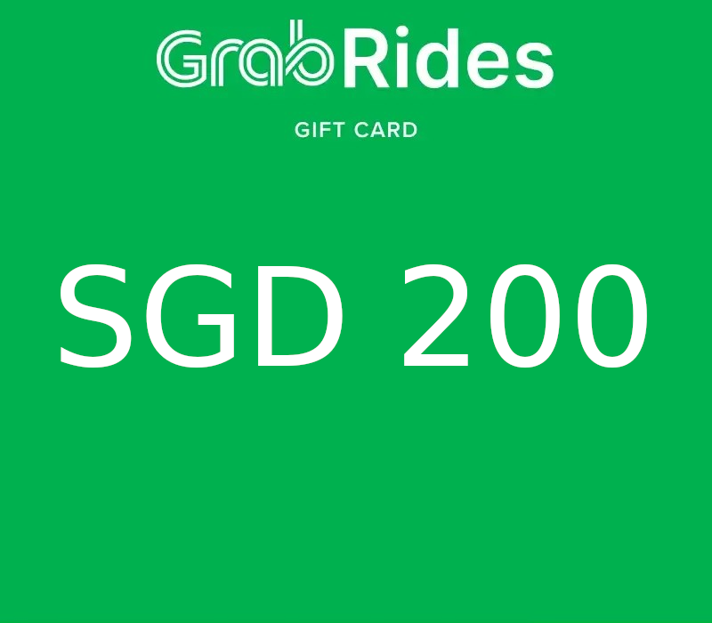 Grab Rides SGD 200 Подарочная карта SG