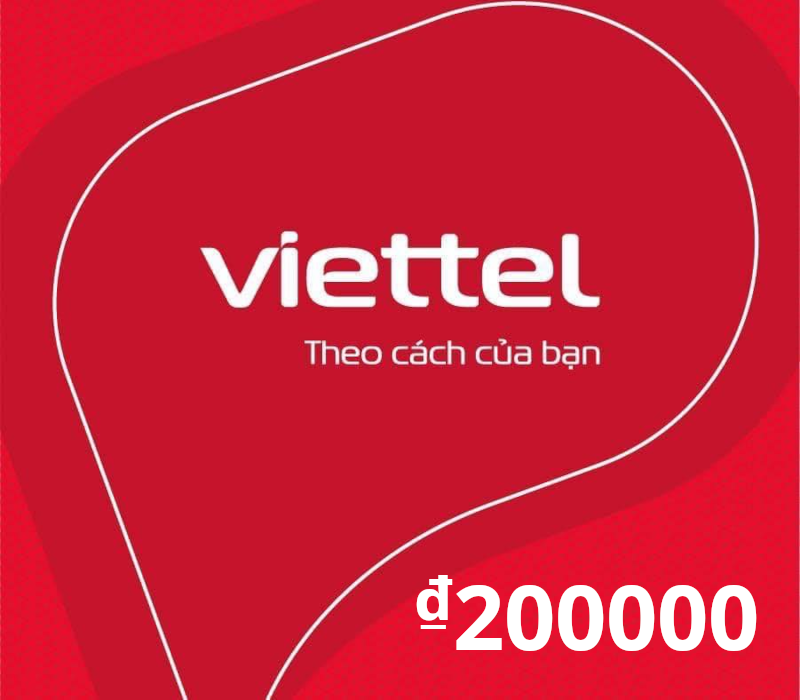 Viettel VND 200000 Подарочная карта VN
