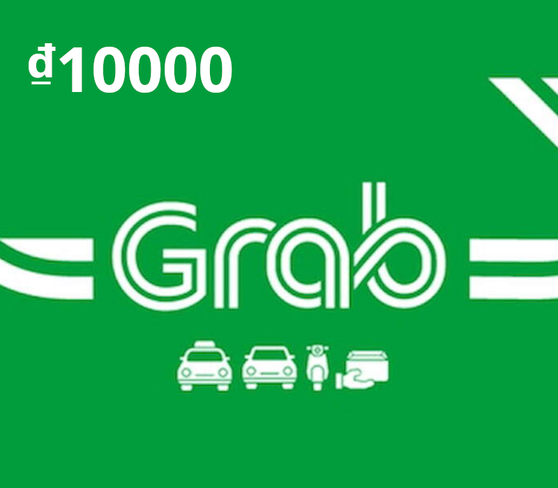 Grab Rides VND 10000 Подарочная карта VN