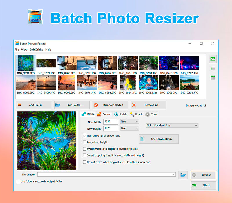 BatchPhoto Resizer PC Ключ