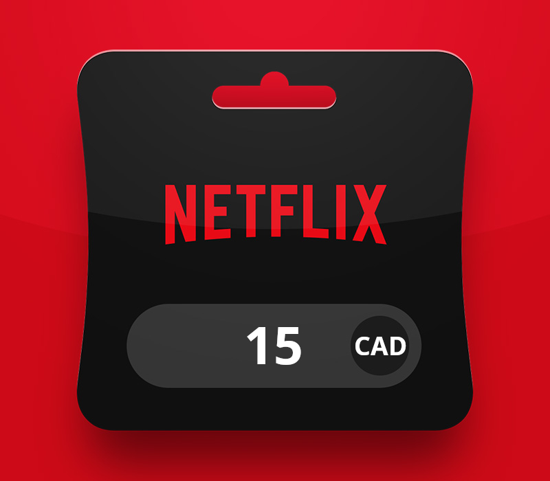 Netflix CAD 15 Подарочная карта CA