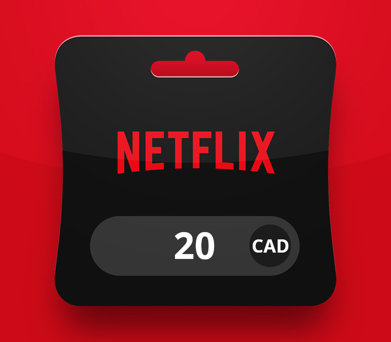 Netflix CAD 20 Подарочная карта CA