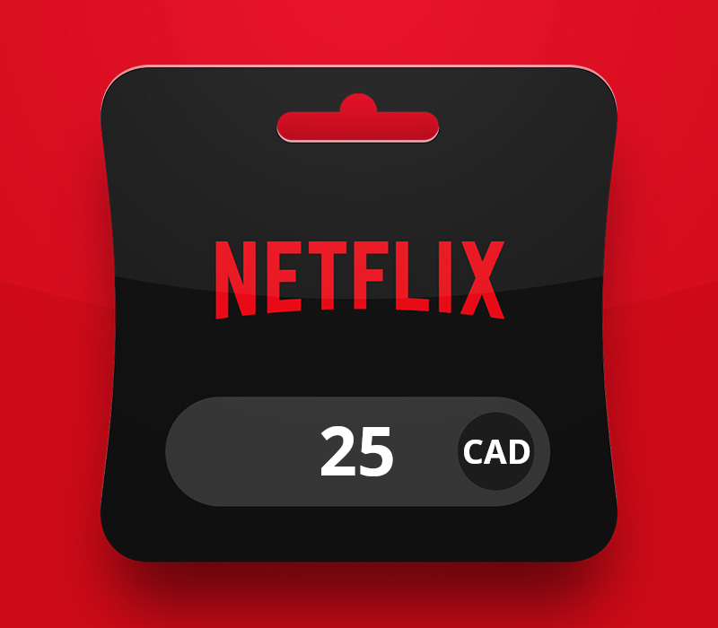 Netflix CAD 25 Подарочная карта CA