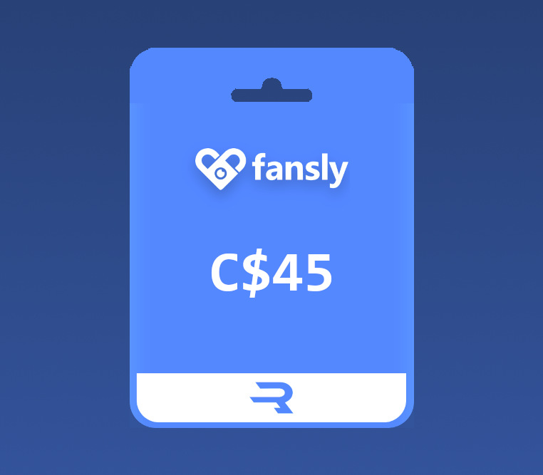 Rewarble Fansly CAD 45 Подарочная карта