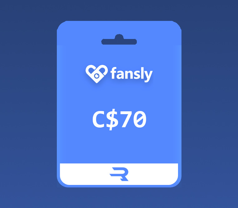 Rewarble Fansly CAD 70 Подарочная карта